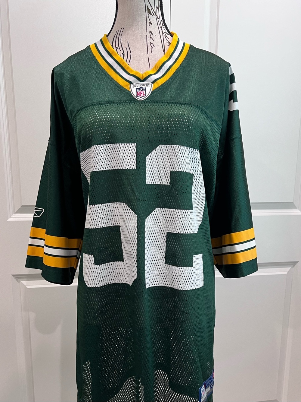 Reebok Official NFL Equipment Clay Matthews Jersey, Size 34-36